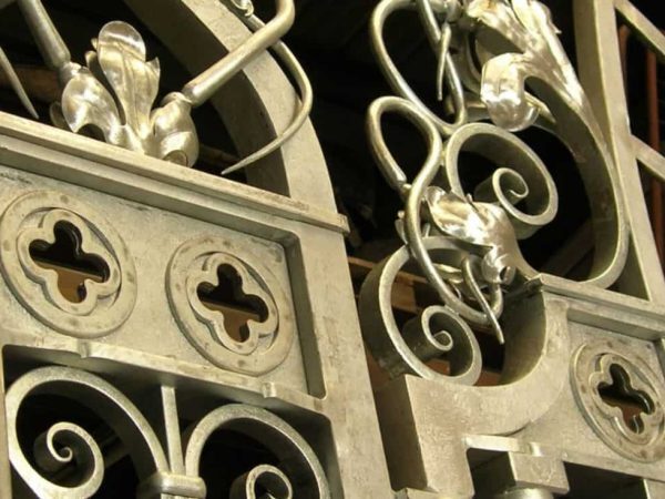 Private Client, Dublin | Hand Forged Gate & Pillars | Gates | Ref No: 0009