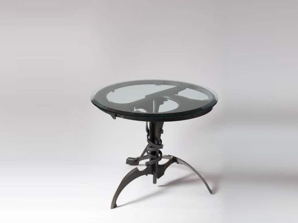 Hand Forged Table with Glass Top | Interior Furniture | Ref No: 0003